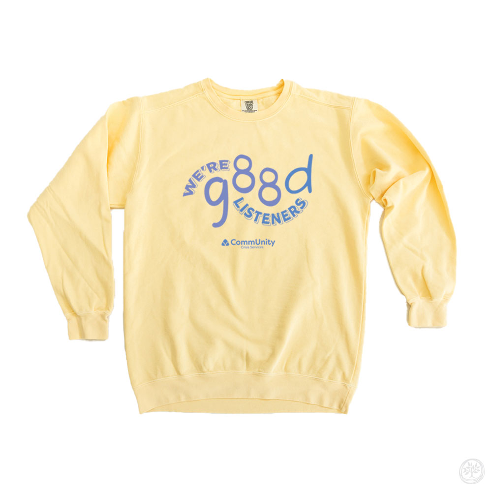 Good Listeners Hoodies + Crews