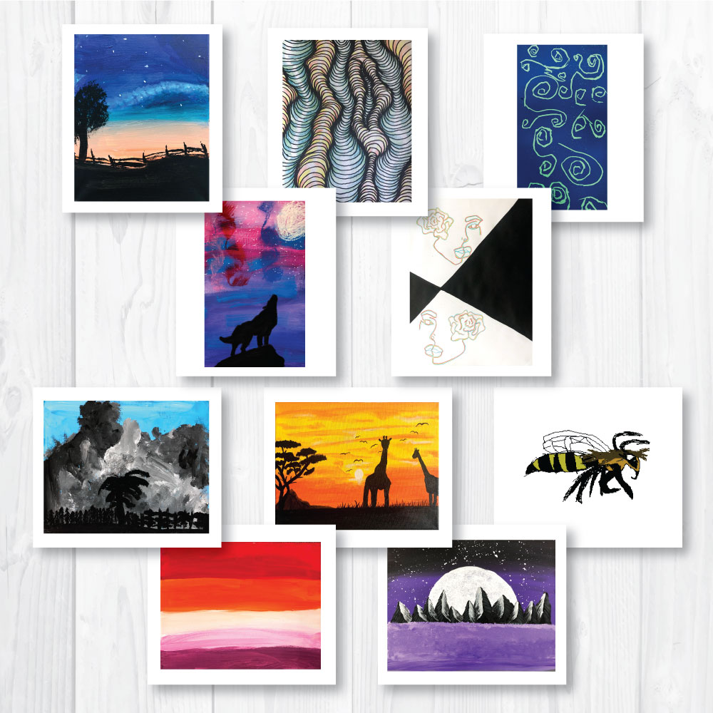 Gifford School Note Cards - Spring 2021 Collection