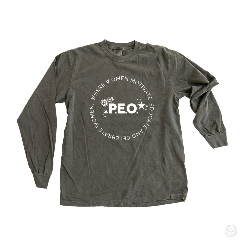 P.E.O. Alabama 2025 Comfort Colors LS CauseTees