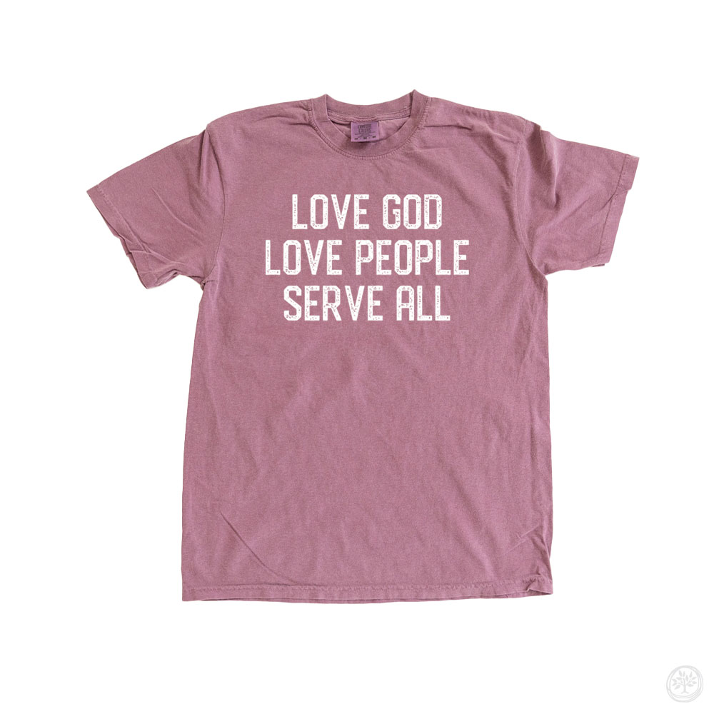 Love People Comfort Colors CauseTees