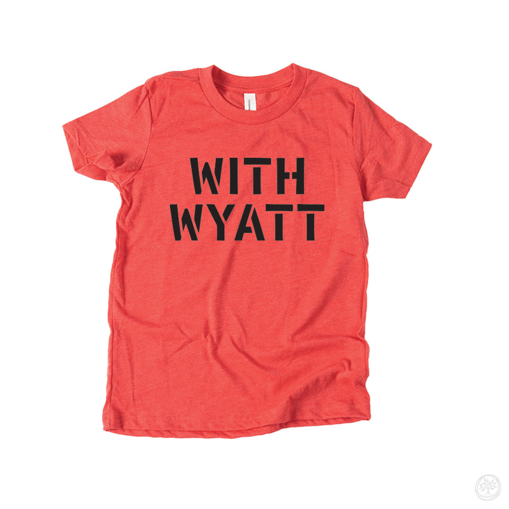 WITH WYATT Kids Super Soft CauseTees